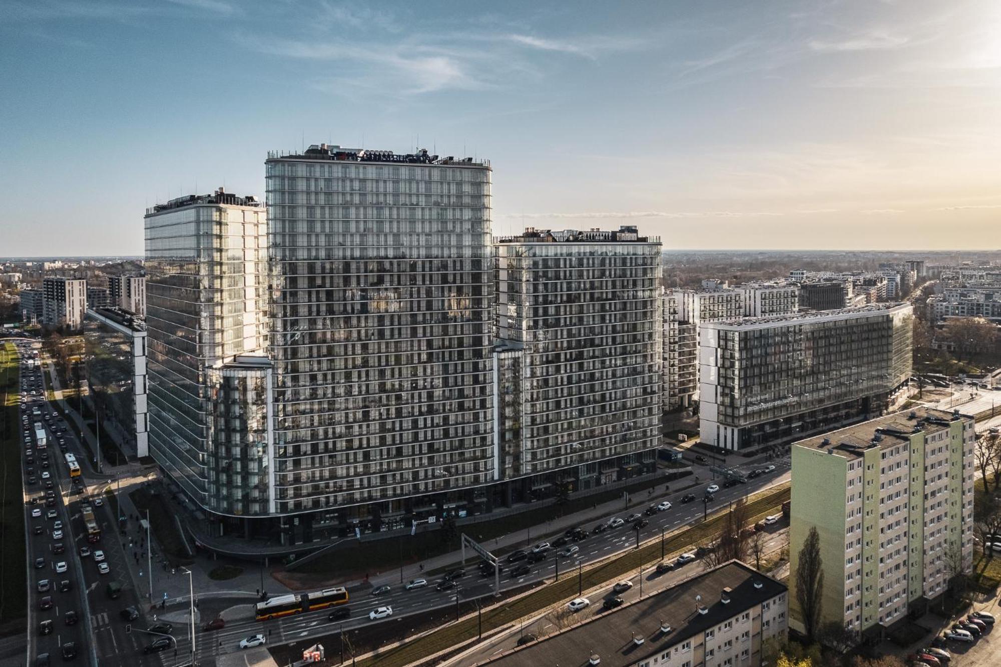 Panorama Viev Top 22Th Floor Free Garage By Perfect Apart 2211 Apartment Warsaw Exterior photo